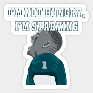 Jalen Hurts “I’m Starving” Sticker